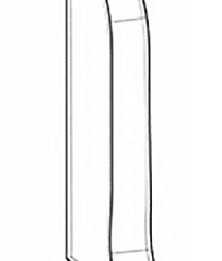 Заглушка левая Темный Дуб 70мм (12)