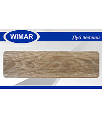 Плинтус со съемной панелью Дуб летний 86 мм (819)